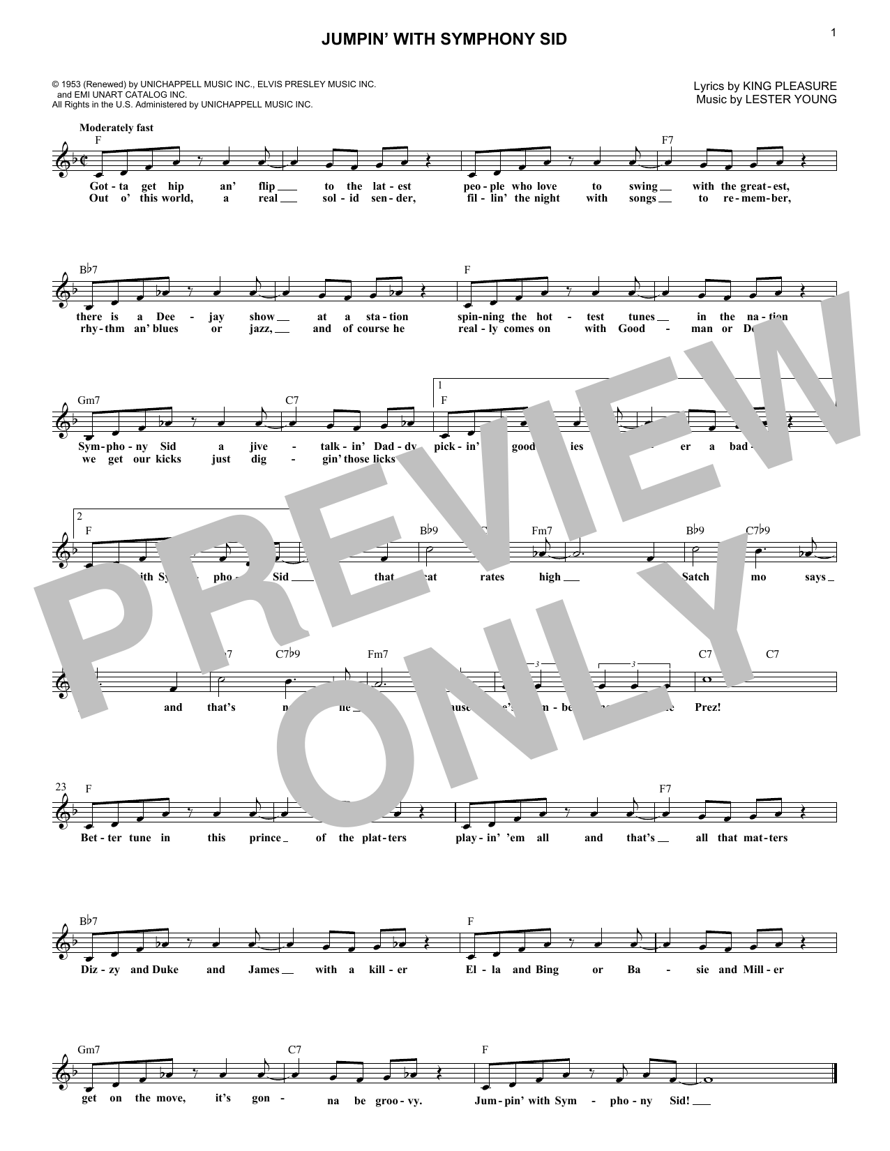 Produktbild zu: Jumpin' With Symphony Sid
