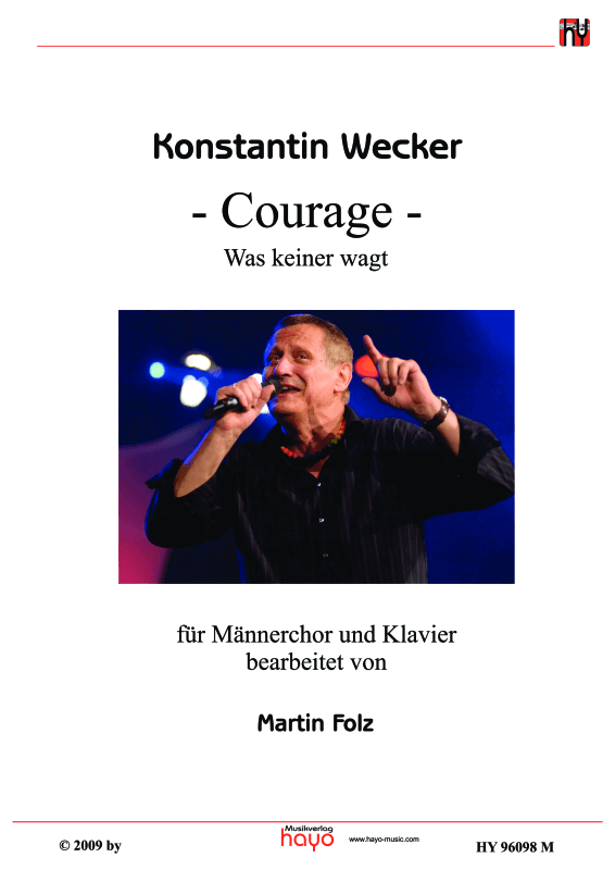 Product picture to: Was keiner wagt - CourageKonstantin Wecker