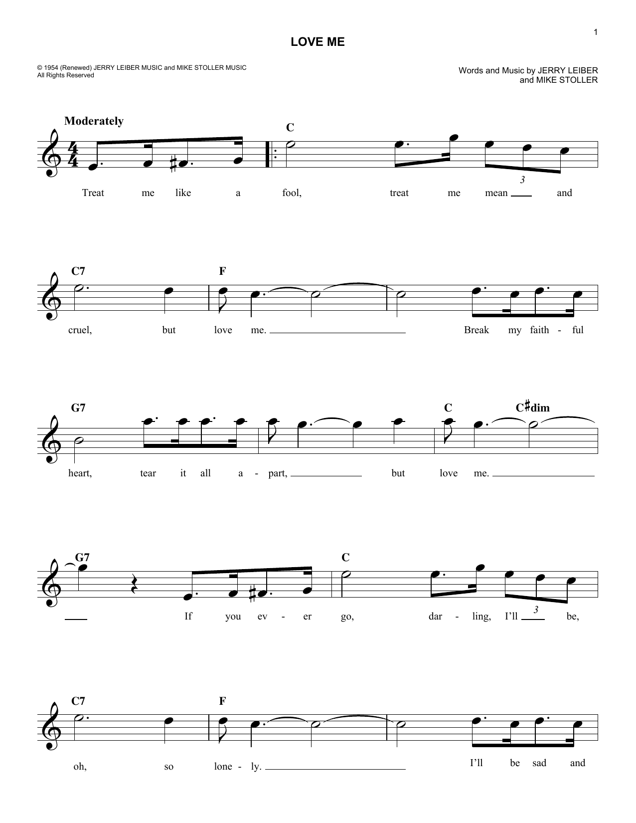 Produktgalerie: Seite 1 von 1 Love Me, Elvis Presley
