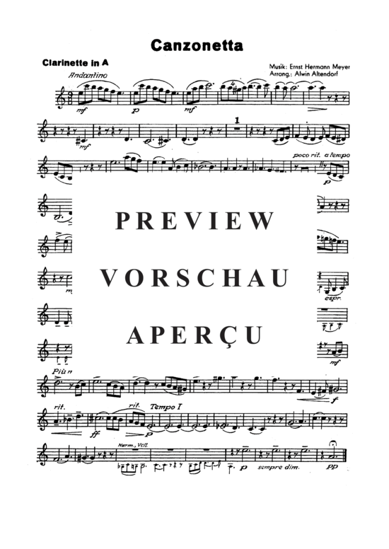 Product gallery: Page 8 of 21 Canzonetta , , (Big Band)