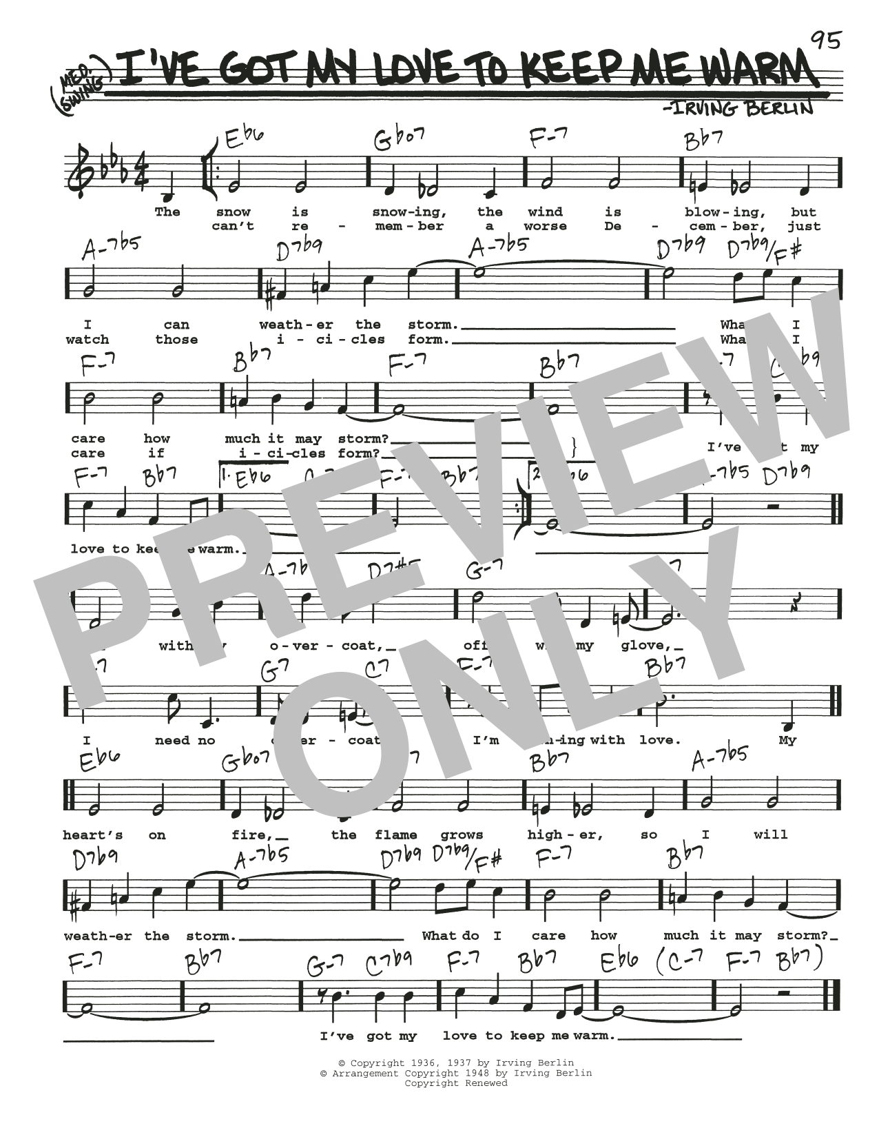 Produktbild zu: I've Got My Love To Keep Me Warm