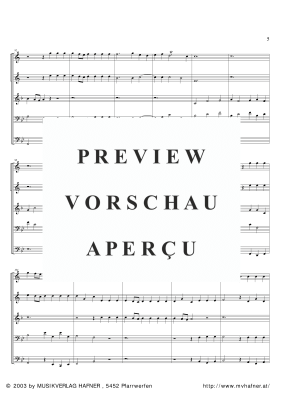 gallery: Wassermusik, , (Blechbläser Quintett)