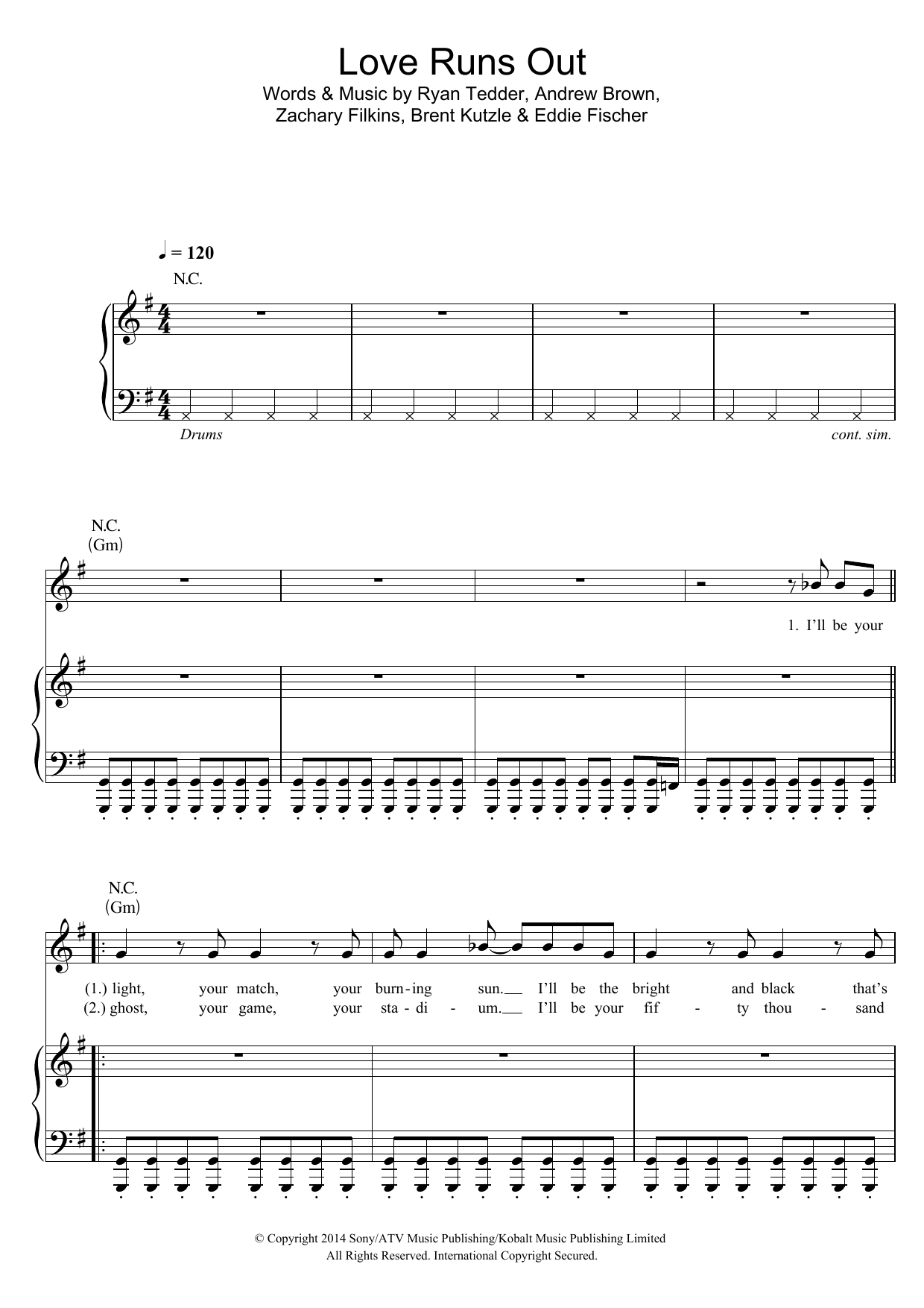 Produktbild zu: Love Runs Out