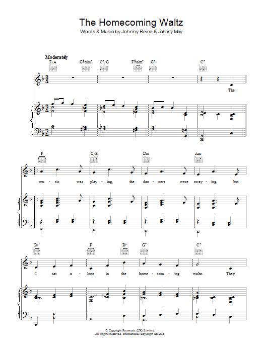 Product gallery: Page 1 of 1 The Homecoming Waltz, Vera Lynn