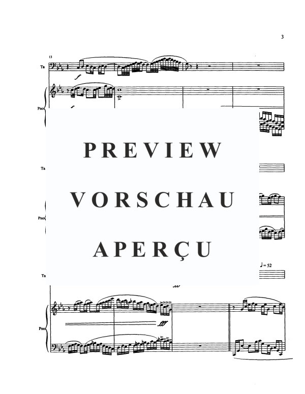 Produktgalerie: Seite 4 von 11 Suite No. 4, , Tuba und Klavier