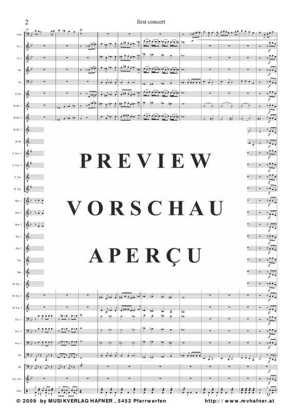 Product gallery: Page 7 of 11 first concert, , (Youth wind orchestra)