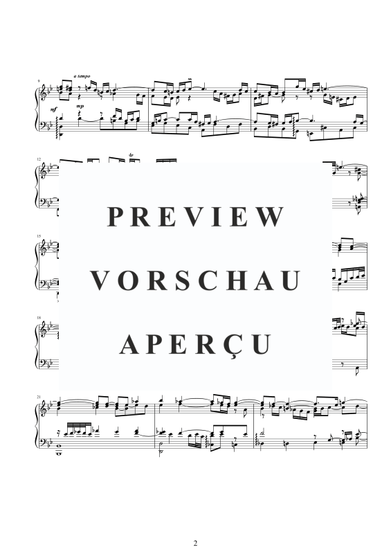 Produktgalerie: Seite 3 von 11 Fantasie und Fuge g-Moll BWV 542, , Klavier Solo