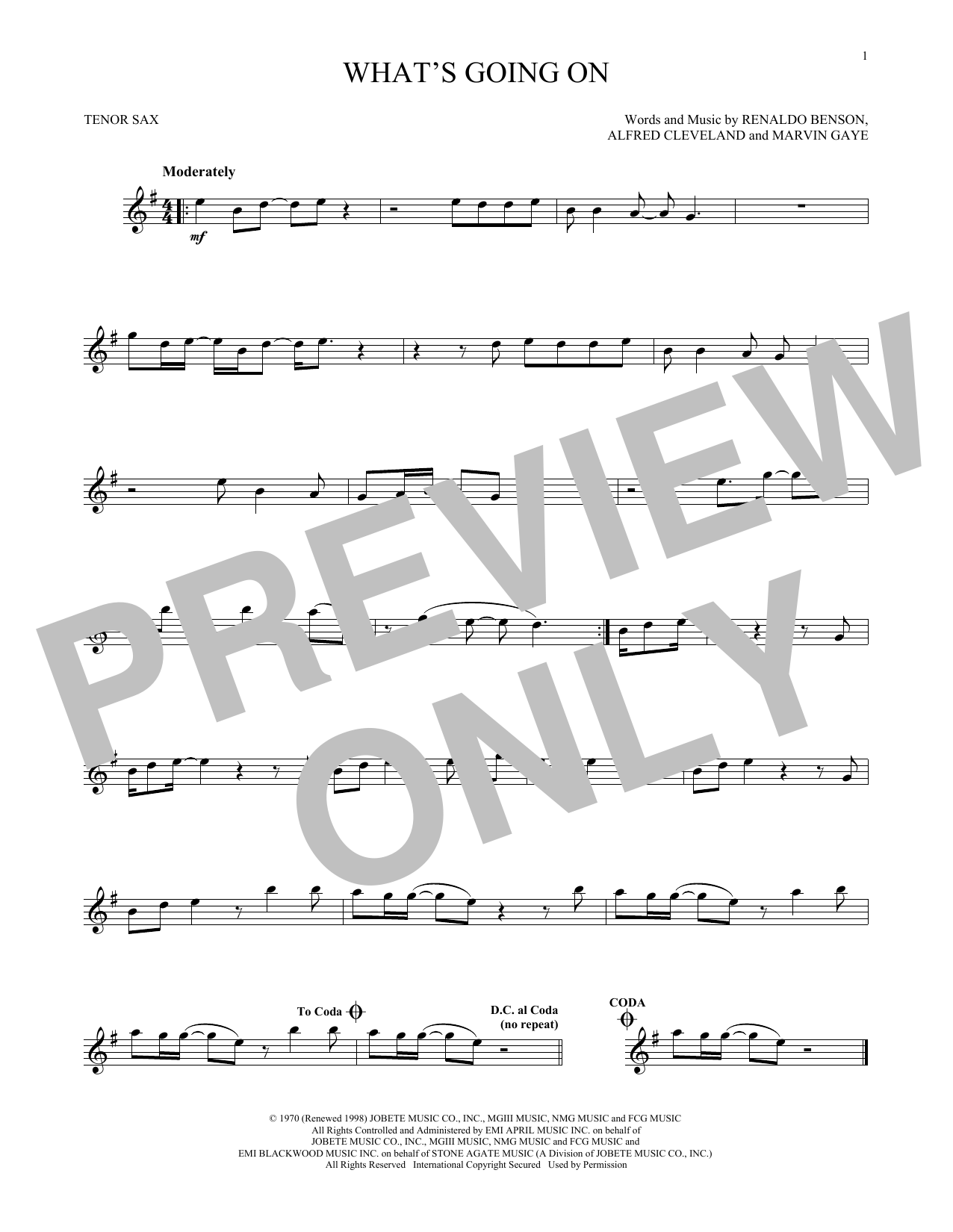 Product gallery: Page 1 of 1 What's Going On, Marvin Gaye