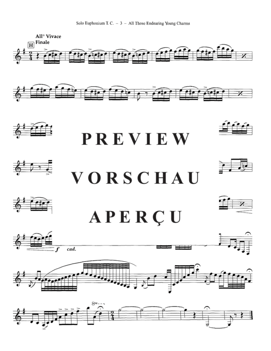 Product gallery: Page 20 of 20 All Those Endearing Young Charms , , (euphonium + piano)