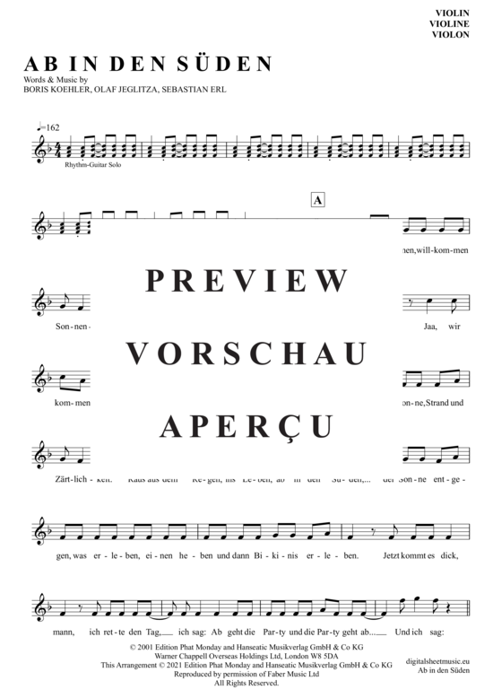 Product gallery: Page 2 of 4 Ab In Den Süden , Buddy Und Dj The Wave, (violin)