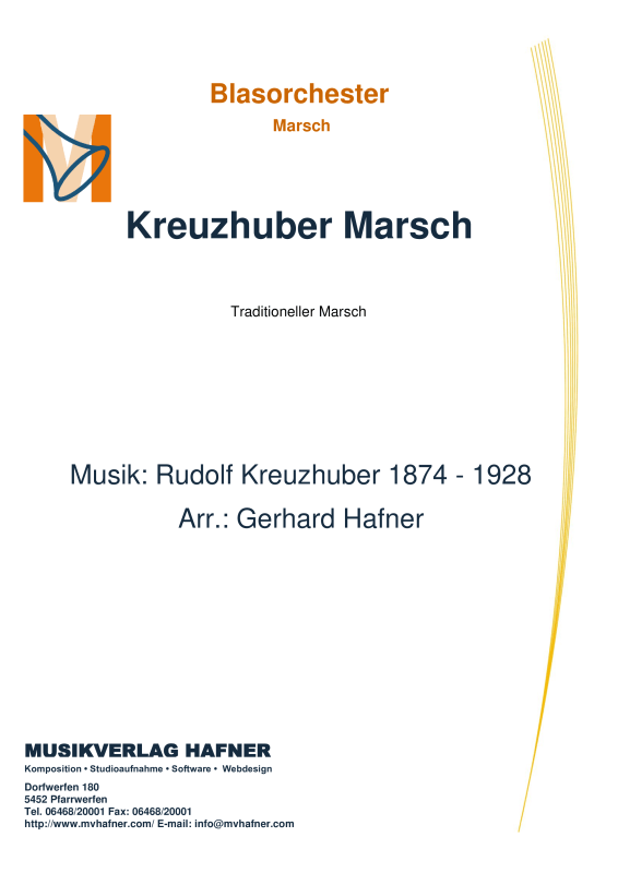 Product picture to: Kreuzhuber MarschRudolf Kreuzhuber
