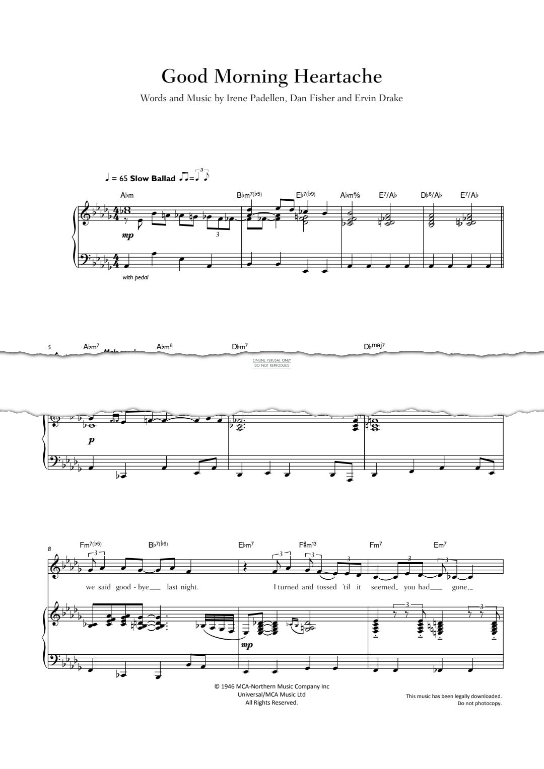 gallery: Good Morning Heartache, Jamie Cullum