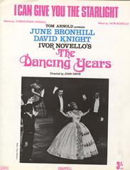 cover: I Can Give You The Starlight (from 'The Dancing Years'), Ivor Novello