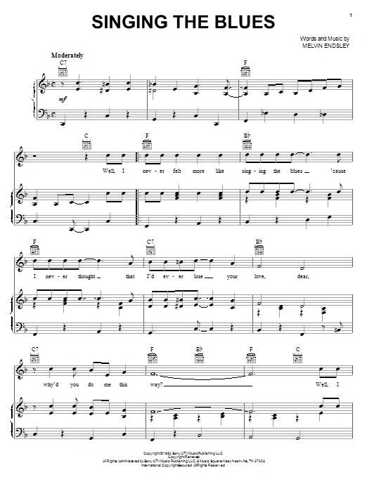 Produktbild zu: Singing The Blues