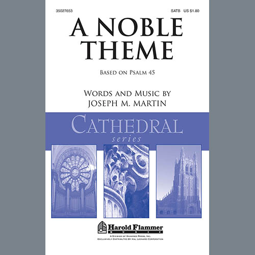 cover: A Noble Theme, Joseph M. Martin