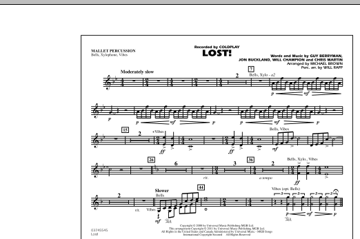 Produktgalerie: Seite 1 von 1 Lost! - Mallet Percussion, Michael Brown, Ensemble