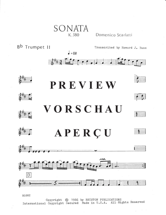 Produktgalerie: Seite 15 von 21 Sonata , , (Blechbläserquintett)