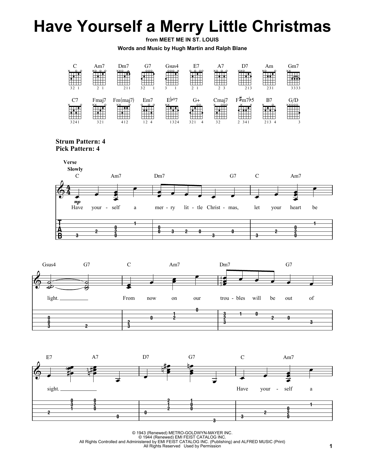 Product gallery: Page 1 of 1 Have Yourself A Merry Little Christmas, Hugh Martin