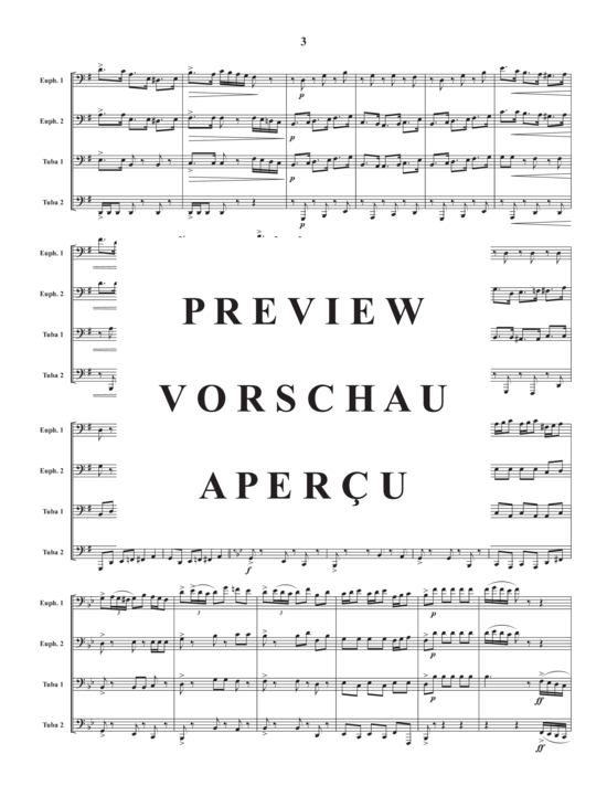 Product gallery: Page 5 of 18 Chaconne , , (Tuba Quartett EETT)