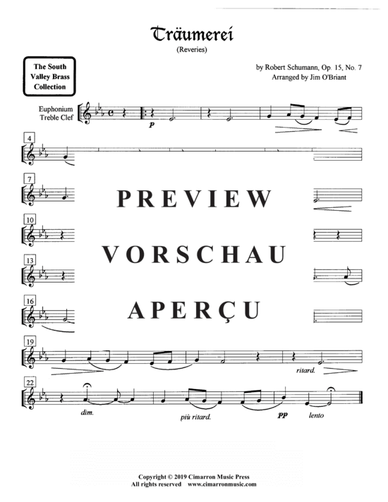 Produktgalerie: Seite 12 von 13 Traumerei , , (Blechbläser Quintett)