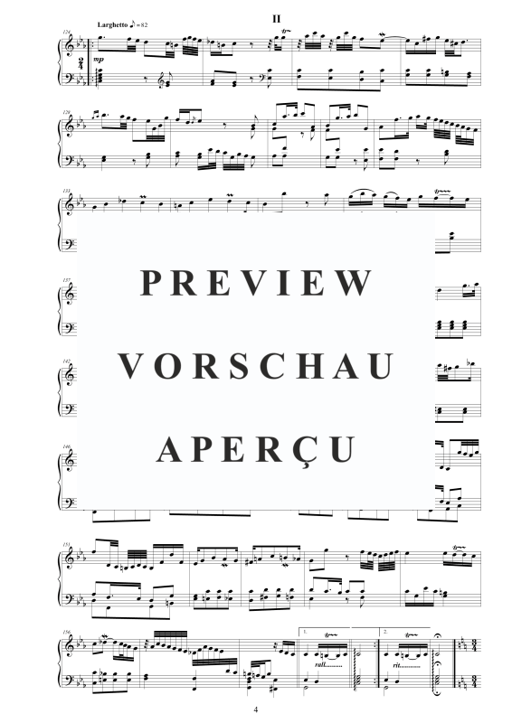 Produktgalerie: Seite 5 von 9 Cembalo Sonate Nr. 6 in C-Dur Op.4, , Cembalo/Klavier Solo