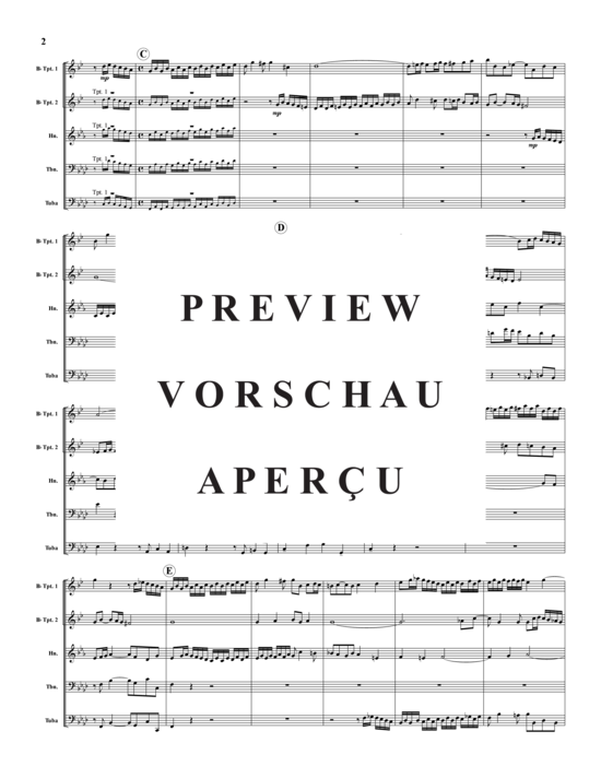 Produktgalerie: Seite 3 von 14 Marche Religeuse , , (Blechbläserquintett)