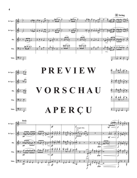 Produktgalerie: Seite 5 von 15 Alexander's Ragtime Band , , (Blechbläserquintett)