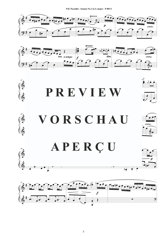 Produktgalerie: Seite 6 von 11 12 Klavier Sonaten P893 - Vollständige Partituren, , Klavier Solo