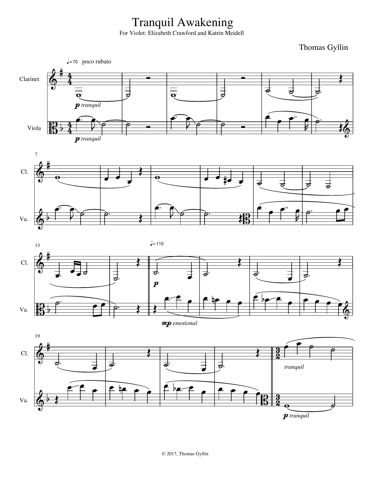 Produktgalerie: Seite 1 von 1 Tranquil Awakening, Thomas Gyllin