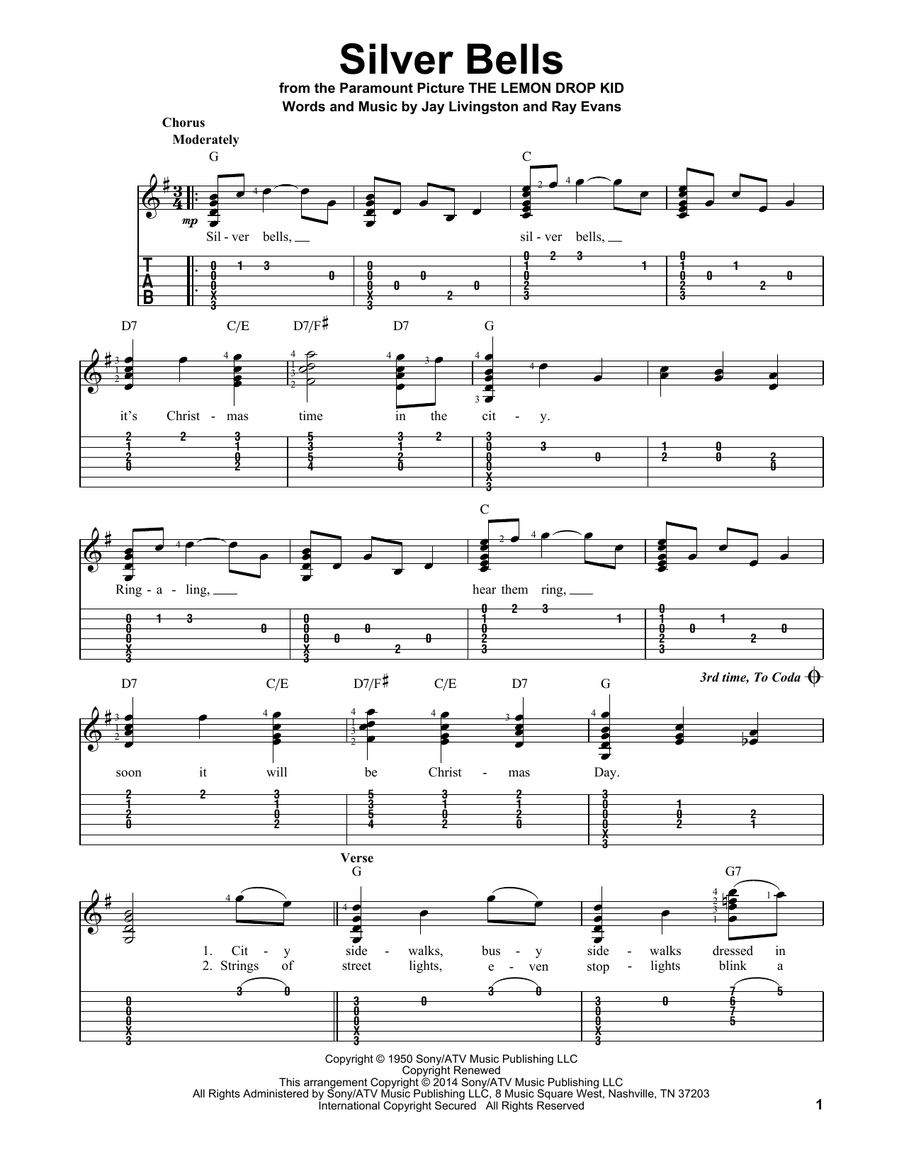 Produktbild zu: Silver Bells