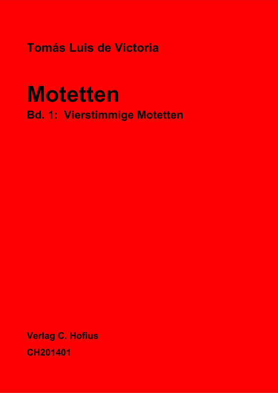 Produktbild zu: Vierstimmige Motetten