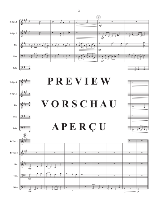 Produktgalerie: Seite 5 von 10 Abide With Me , , (Blechbläserquintett)