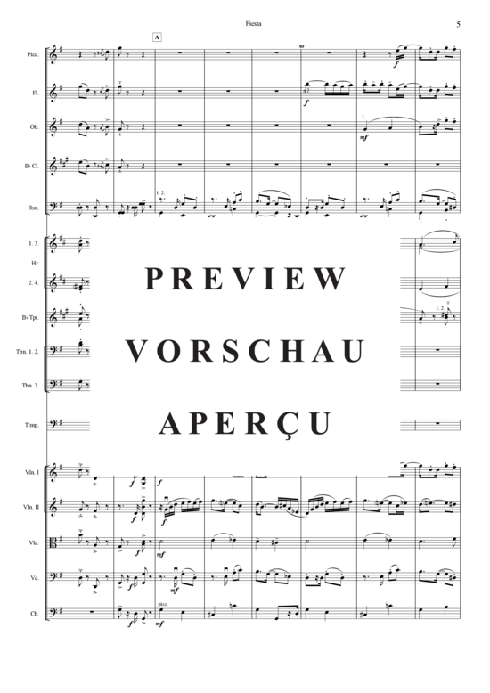 Produktgalerie: Seite 7 von 21 Fiesta , , (Orchester)