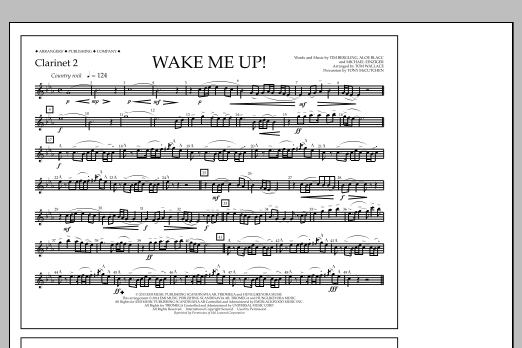 Produktbild zu:  Wake Me Up! - Clarinet 2 - Tom Wallace