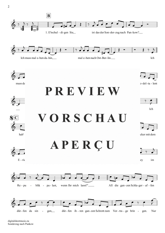 gallery: Sonderzug Nach Pankow, Lindenber, Udo, Klarinette in B