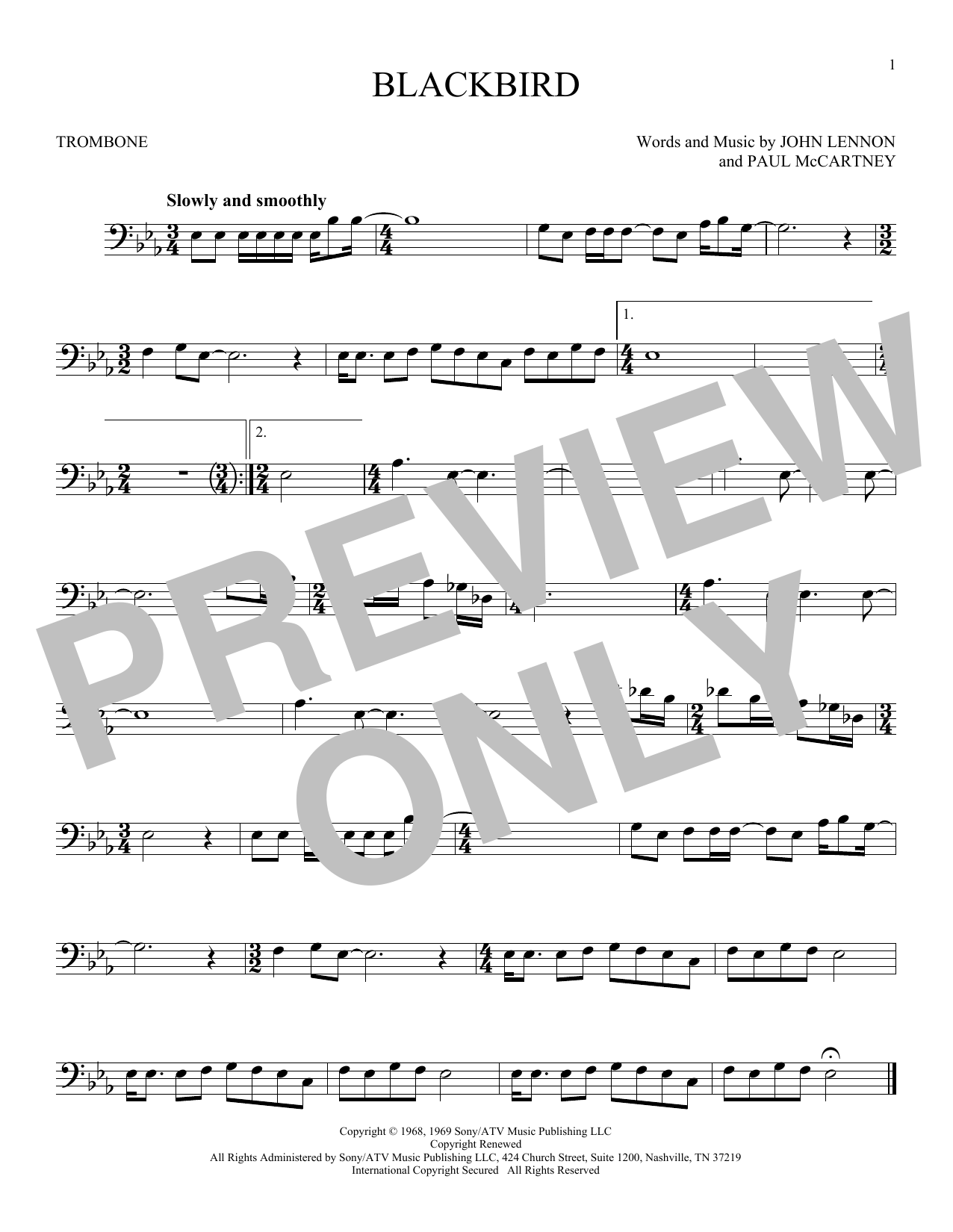 Product gallery: Page 1 of 1 Blackbird, The Beatles