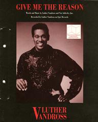 cover: Give Me The Reason, Luther Vandross
