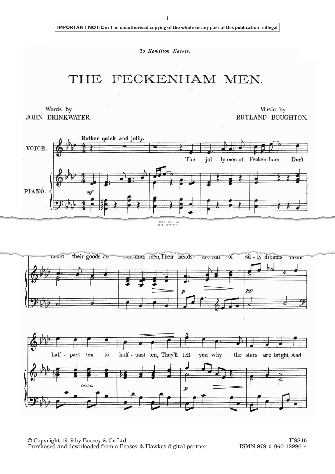 Product picture to: The Feckenham Men
