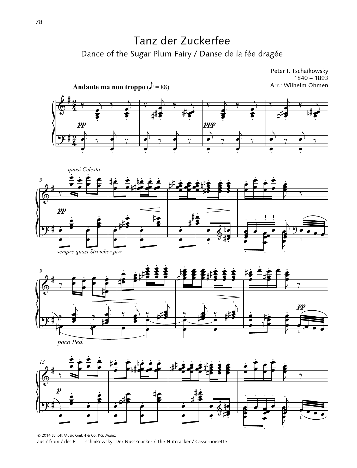 Produktbild zu: Dance Of The Sugar Plum Fairy