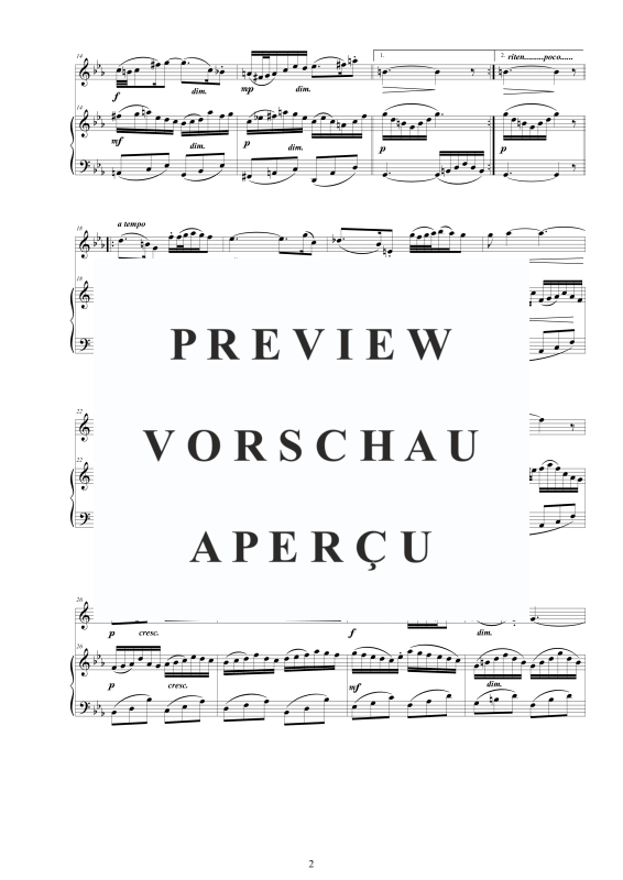 Produktgalerie: Seite 3 von 11 Flöten Sonate Nr. 4 in C-Moll BWV 1017, , Flöte und Cembalo/Klavier