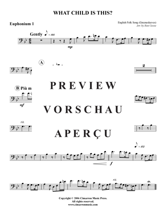 Product gallery: Page 4 of 9 What Child Is This? , , (Tuba Quartet: 2x Baritone, 2xTuba)