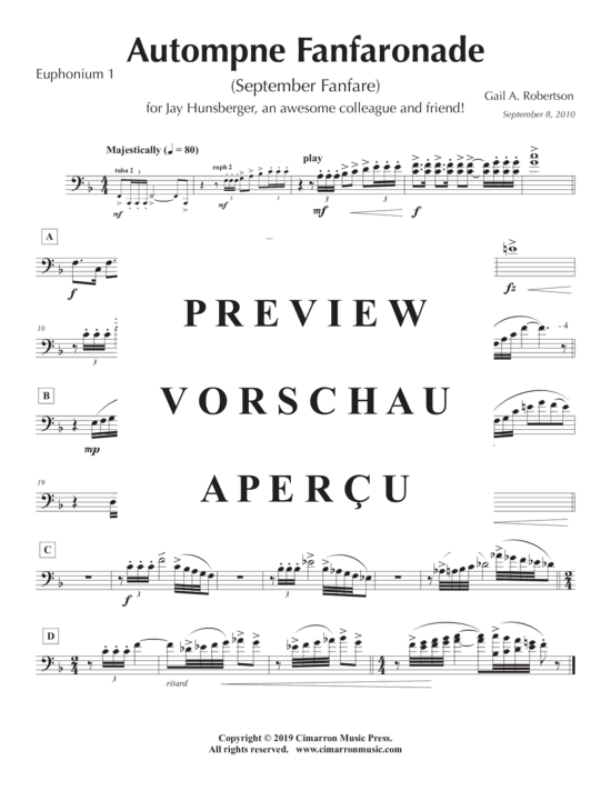 Product gallery: Page 6 of 11 September Fanfare , , (Tuba Quartett EETT)