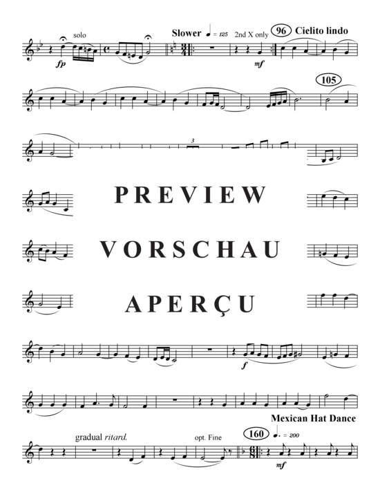 Produktgalerie: Seite 18 von 21 Suite Mexicana , , (Blechbläserquintett)