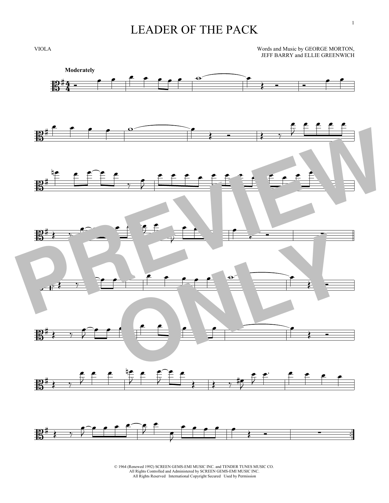 Product gallery: Page 1 of 1 Leader Of The Pack, The Shangri-Las