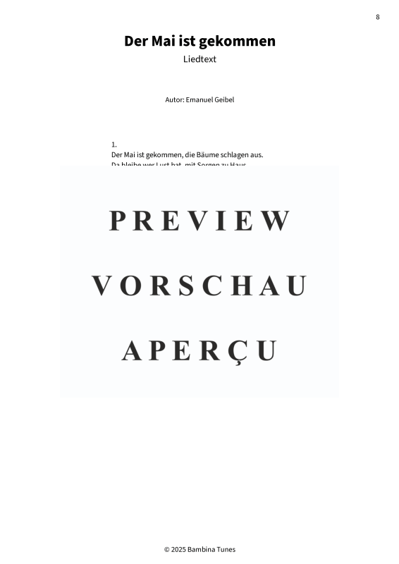 Produktgalerie: Seite 10 von 10 Frühlingszauber - Jakobs Reise ins Glück, , Gesang und Klavier, Gitarre