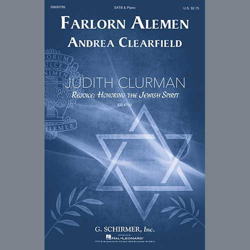 cover: Farlorn Alemen, Andrea Clearfield, Chor
