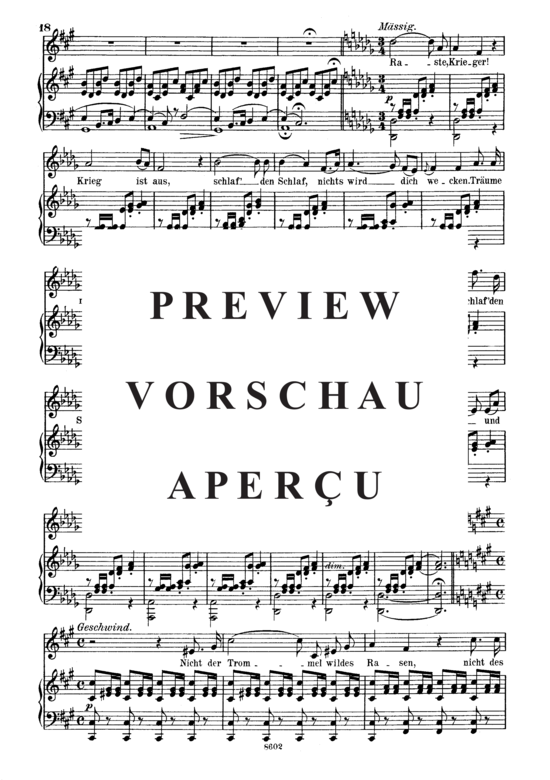 Product gallery: Page 4 of 7 Ellen's Gesang I, D.837, , Medium Voice and Piano