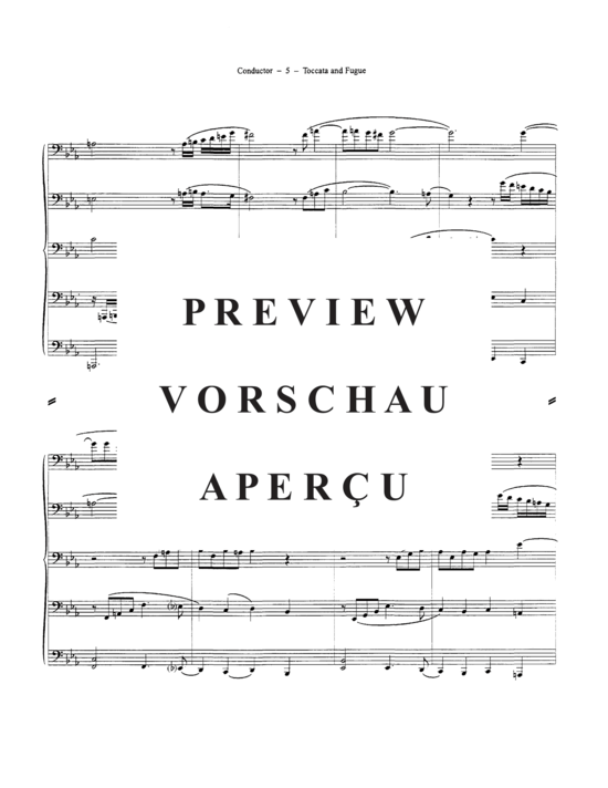 Product gallery: Page 7 of 21 Toccata and Fugue , , (Tuba Quintet EEETT)