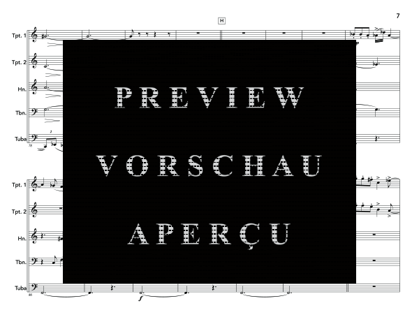 Produktgalerie: Seite 11 von 11 Metal Music, Op. 122, , (Blechbläser Quintett)