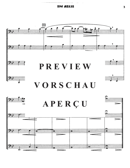 Produktgalerie: Seite 5 von 9 Ave Maria , , (Tuba Quartett EETT)